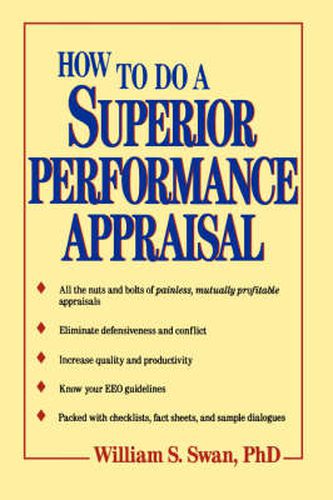 Cover image for How to Do a Superior Performance Appraisal