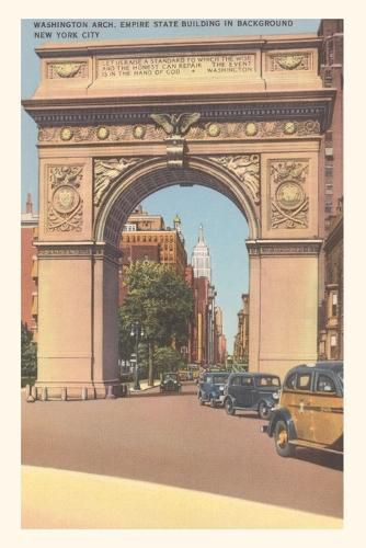 Cover image for Vintage Journal Washington Arch, Empire State Building