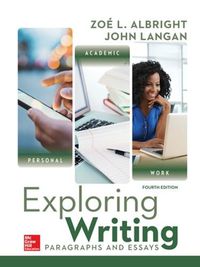 Cover image for Exploring Writing: Paragraphs and Essays