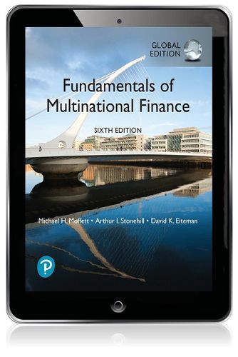 Cover image for Fundamentals of Multinational Finance, Global Edition