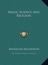 Cover image for Magic Science and Religion
