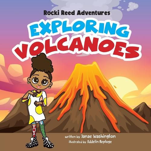 Cover image for Rocki Reed Adventures Exploring Volcanoes