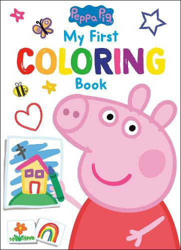 Cover image for Peppa Pig: My First Coloring Book (Peppa Pig)