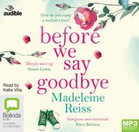 Cover image for Before We Say Goodbye