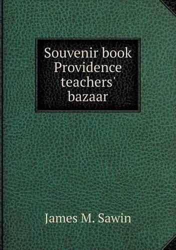 Cover image for Souvenir book Providence teachers' bazaar