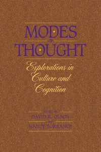 Cover image for Modes of Thought: Explorations in Culture and Cognition