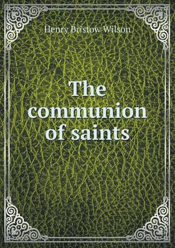 Cover image for The communion of saints