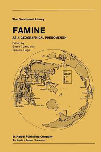 Cover image for Famine: As a Geographical Phenomenon