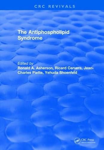 Cover image for The ANTIPHOSPHOLIPID Syndrome