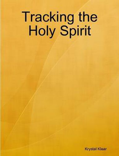 Cover image for Tracking the Holy Spirit