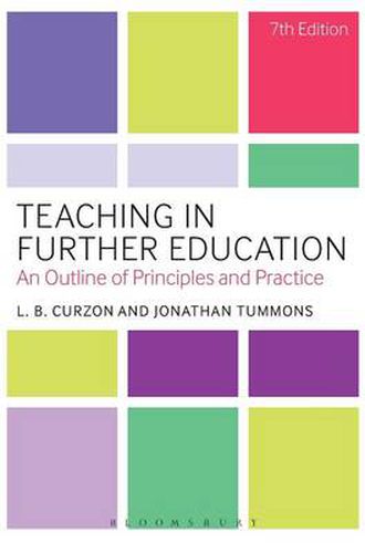 Cover image for Teaching in Further Education: An Outline of Principles and Practice