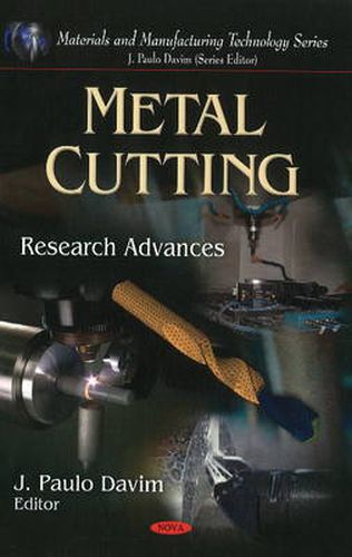 Cover image for Metal Cutting: Research Advances