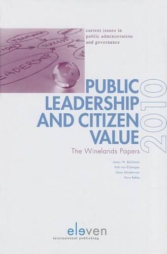 Cover image for Public Leadership and Citizen Value