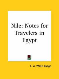 Cover image for Nile: Notes for Travelers in Egypt (1901)