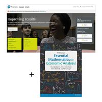 Cover image for Essential Mathematics for Economic Analysis plus MyMathLab