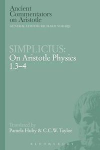 Cover image for Simplicius: On Aristotle Physics 1.3-4