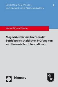 Cover image for Moglichkeiten Und Grenzen Der Betriebswirtschaftlichen Prufung Von Nichtfinanziellen Informationen