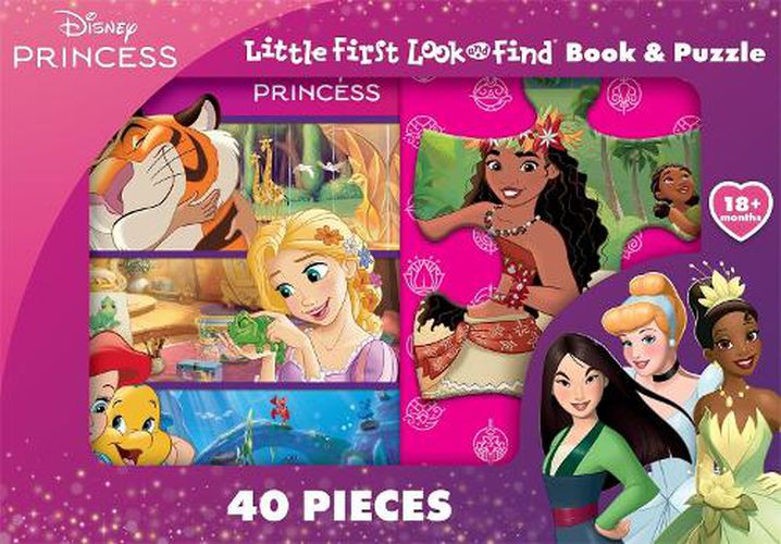 Cover image for Disney Princess: Little First Look and Find Book & Puzzle