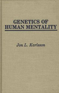 Cover image for Genetics of Human Mentality