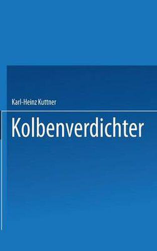 Cover image for Kolbenverdichter