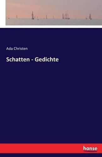 Cover image for Schatten - Gedichte