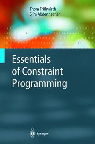 Cover image for Essentials of Constraint Programming