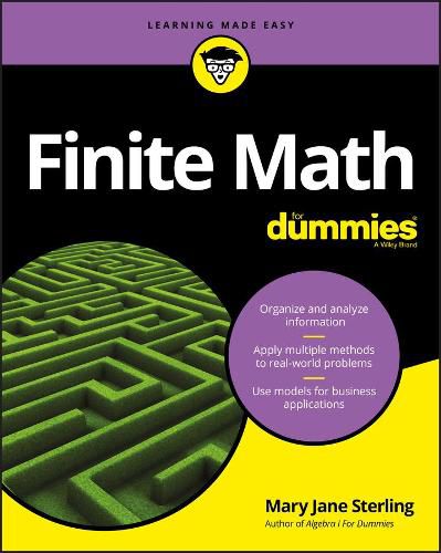 Cover image for Finite Math For Dummies