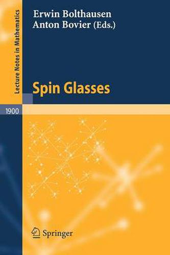 Cover image for Spin Glasses