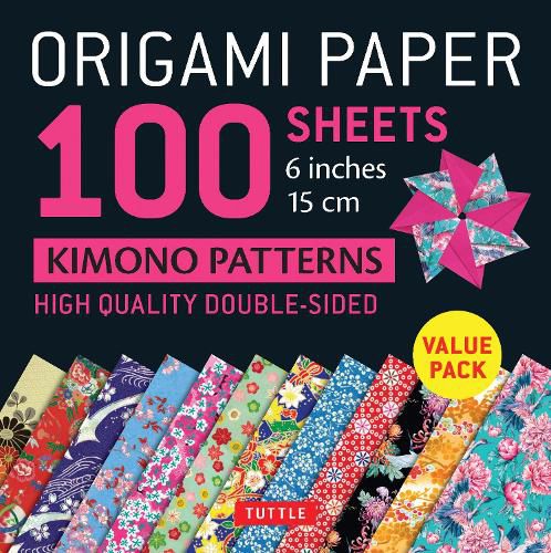 Cover image for Origami Paper 100 Sheets Kimono Patterns