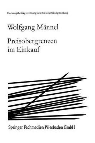 Cover image for Preisobergrenzen Im Einkauf