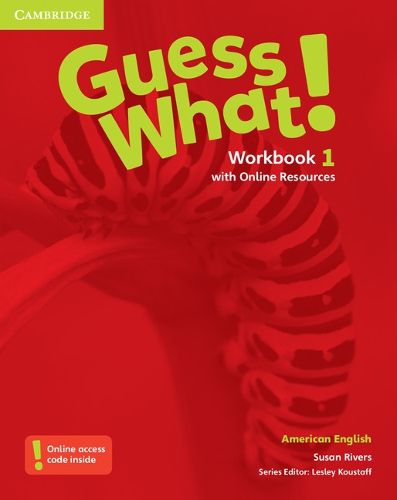 Cover image for Guess What! American English Level 1 Workbook with Online Resources