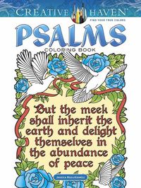 Cover image for Creative Haven Psalms Coloring Book