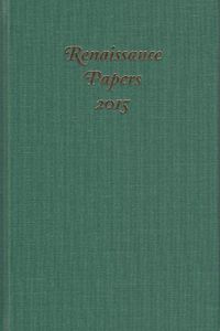 Cover image for Renaissance Papers 2015