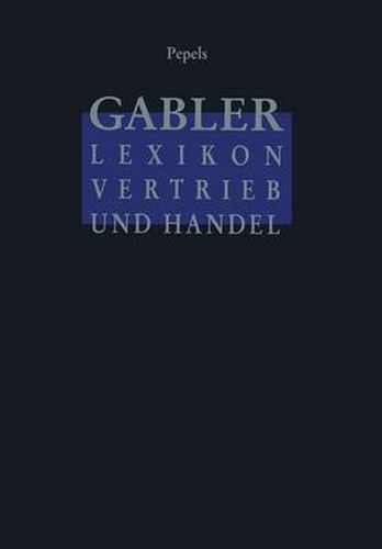 Cover image for Gabler Lexikon Vertrieb und Handel