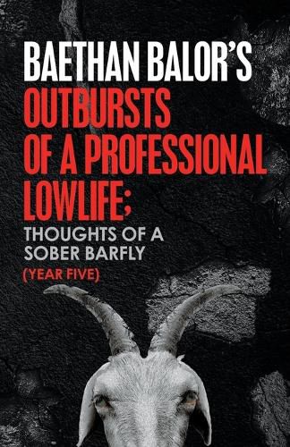 Cover image for Outbursts of a Professional Lowlife; Thoughts of a Sober Barfly