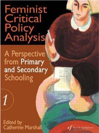 Cover image for Feminist Critical Policy Analysis I