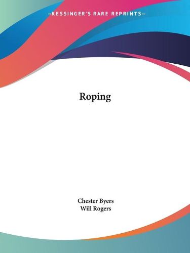 Cover image for Roping (1928)