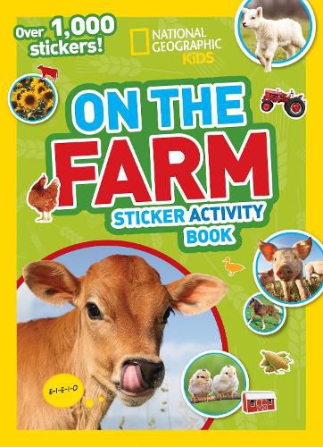 Cover image for Nat Geo Kids On The Farm Sticker Activity Book