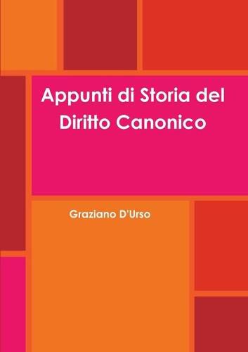 Cover image for Appunti di Storia del Diritto Canonico