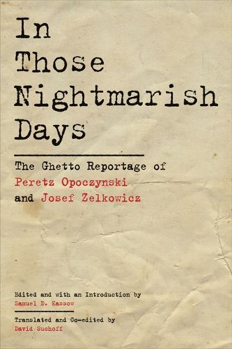 Cover image for In Those Nightmarish Days