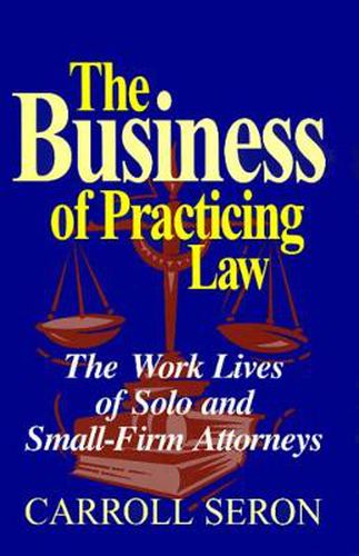 Cover image for Business Of Practicing Law