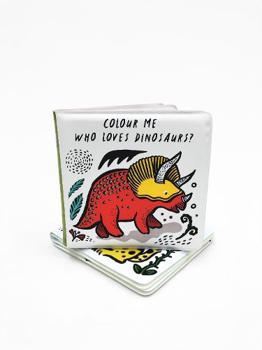 Cover image for Colour Me: Who Loves Dinosaurs?