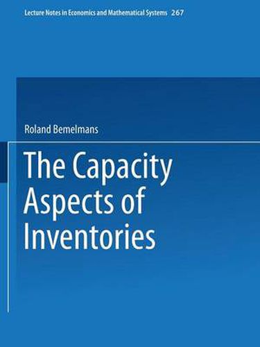 Cover image for The Capacity Aspect of Inventories