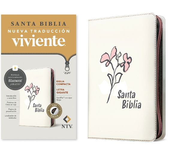 Cover image for Biblia Compacta NTV, Letra Gigante De Z Per Con Filament