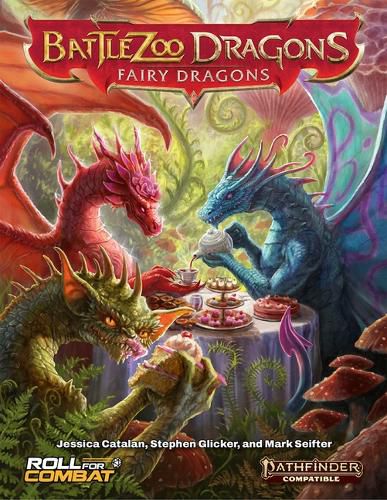 Cover image for Battlezoo Dragons: Fairy Dragons (Pathfinder 2e)
