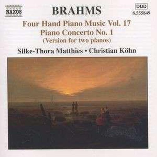 Brahms Four Hand Piano Music Volume 17