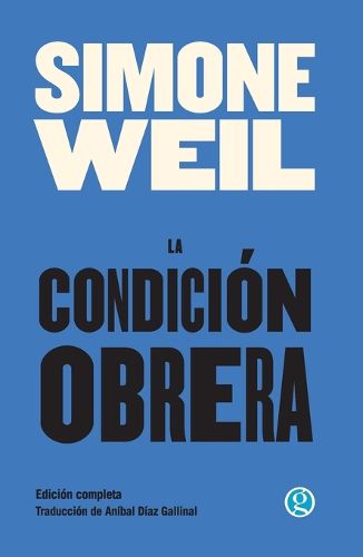 Cover image for La condicion obrera