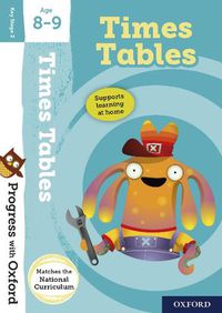 Cover image for Progress with Oxford:: Times Tables Age 8-9