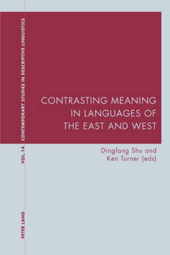 Cover image for Contrasting Meaning in Languages of the East and West