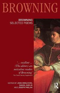 Cover image for Robert Browning: Selected Poems: Selected Poems